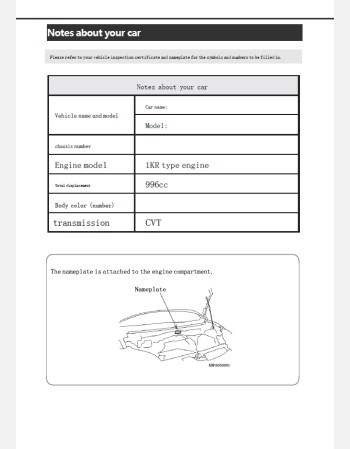 subaru justy 2020 2021 2022 owners manual in english